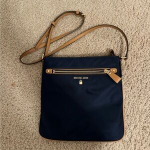 Michael Kors Navy Crossbody Bag